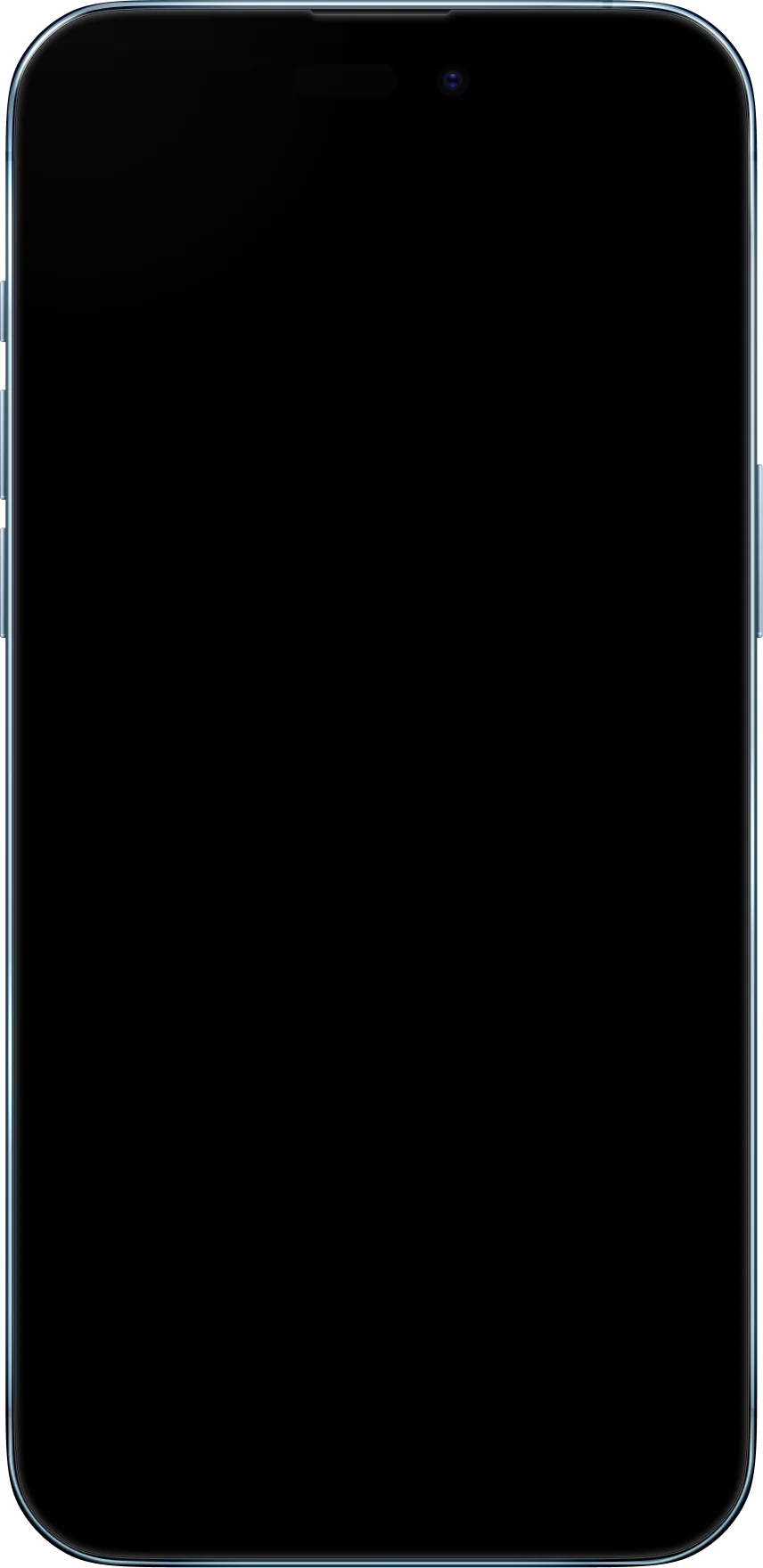 iPhone som viser SELLY-appen